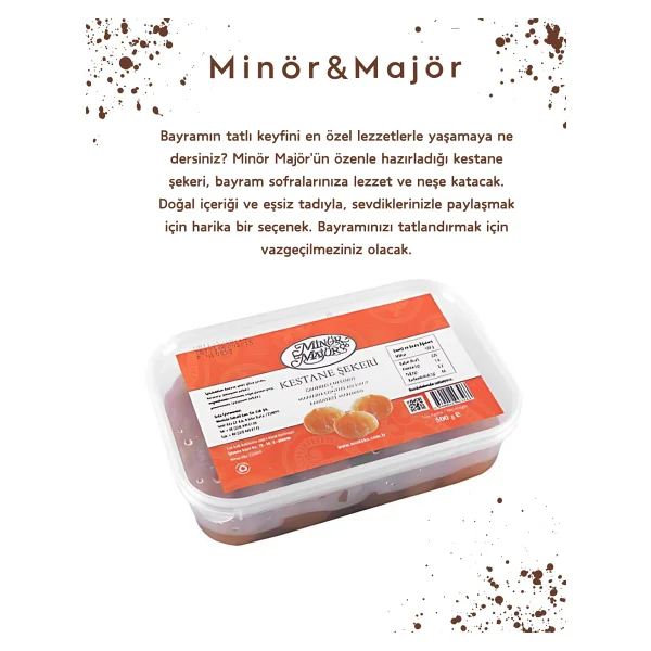 Minteks M-M 500 Gr Eko Kestane Şekeri - Görsel 3