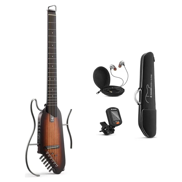 Donner HUSH-I Silent Gitar - Görsel 5