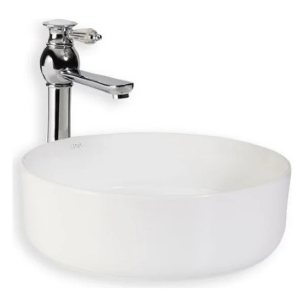Lena E-4040 Tezgah Üstü Porselen Lavabo - Görsel 2