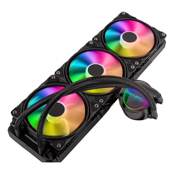 Revenge Nitro Cold 300 RGB Infinite Panel 360 mm İşlemci Sıvı Soğutucu - Görsel 4