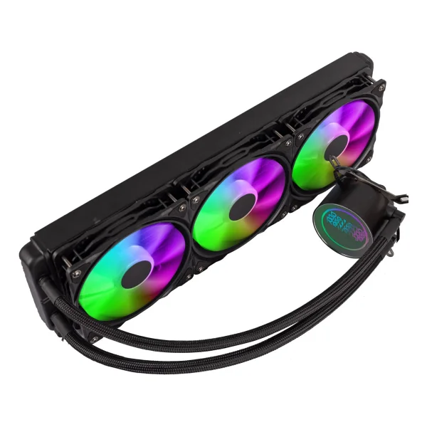Revenge Nitro Cold 300 RGB Infinite Panel 360 mm İşlemci Sıvı Soğutucu - Görsel 2