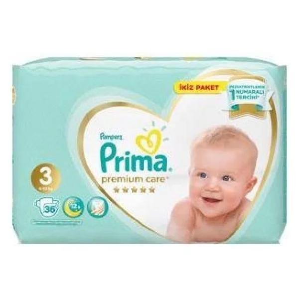 Prima Premium Care 3 Numara Midi 26'lı Bebek Bezi - Görsel 2