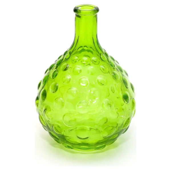 Missi Yeşil Bubble Cam Vazo (15 Cm) - Görsel 4