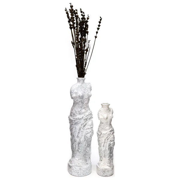 Missi Büyük Mermer Desenli Venüs Vazo(33 CM) - Görsel 2