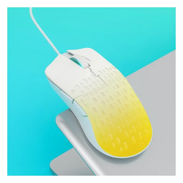 Aula S11 Pro Sarı RGB Optik Kablolu Oyuncu Mouse - Görsel 3