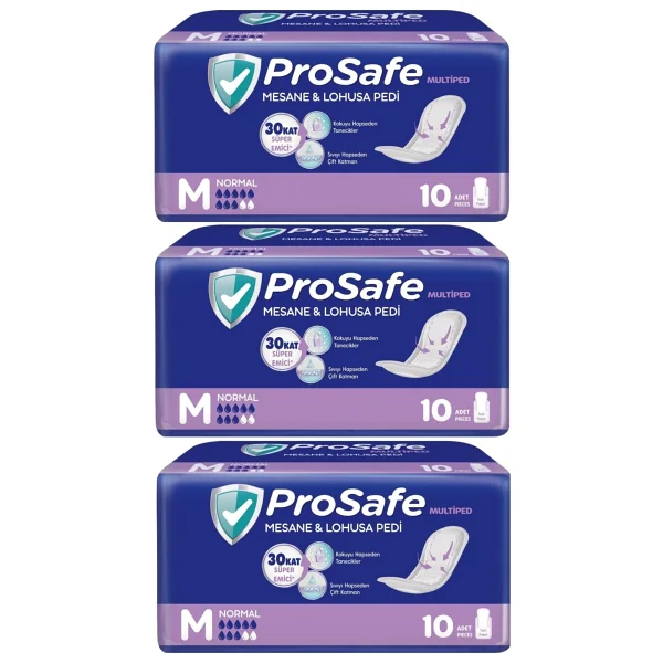 Prosafe Multiped Gece 8 Damla 10'lu 3 Adet Mesane Pedi - Görsel 2