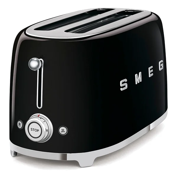 Smeg TSF02BLEU Siyah 2x4 Slot Ekmek Kızartma Makinesi - Görsel 5