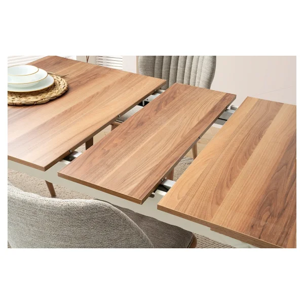 Aydınev Antik Mdf Açılır Yemek Masası - Ceviz - 140x90 - Görsel 2