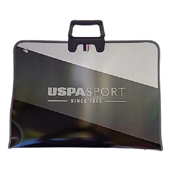 U.S. Polo Assn. 55 x 40 cm Resim Proje Çizim Çantası - Beyaz - Kırmızı - Görsel 5