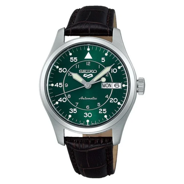 Seiko 5 Sports Field SRPJ8 Deri Kordon Erkek Kol Saati - Görsel 5