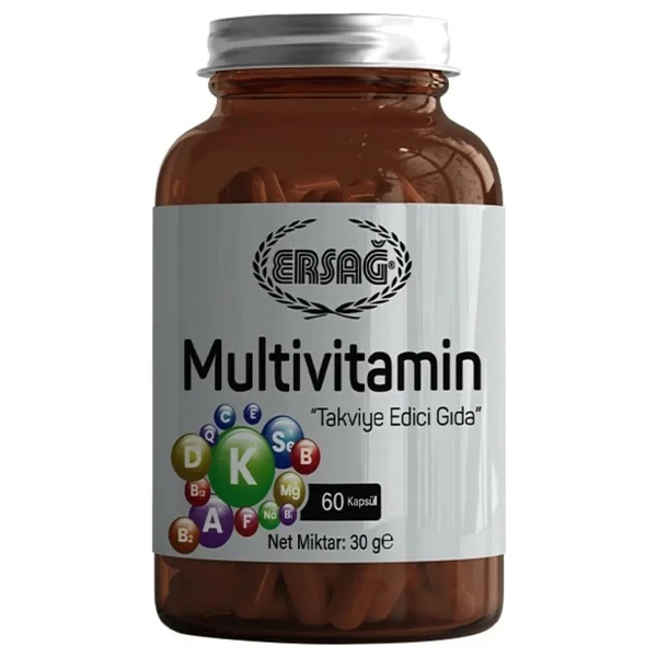 Ersağ Multivitamin 60 Kapsül - Görsel 3