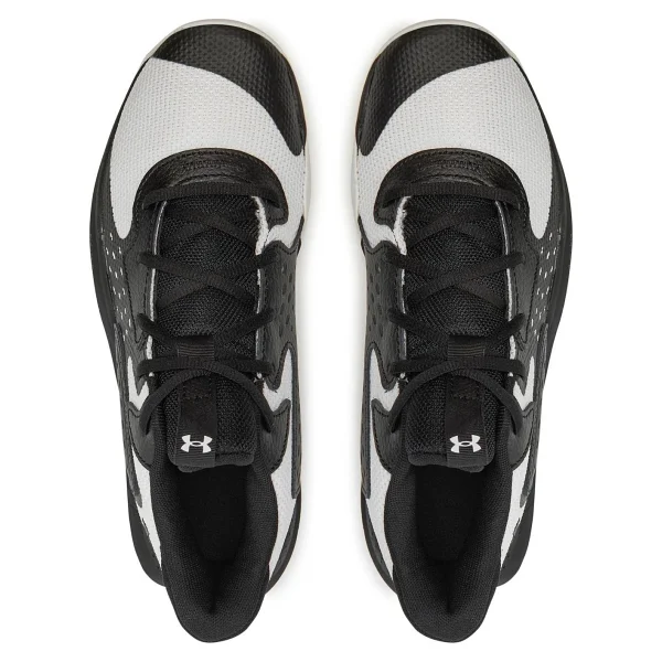 Under Armour Jet 23 3026634-006 Siyah-Beyaz Erkek Basketbol Ayakkabısı - Görsel 5