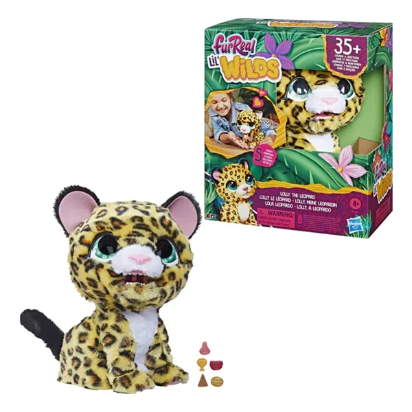 FurReal Minik Vahşi Dostum Leopar Lolly F4394 - Görsel 3