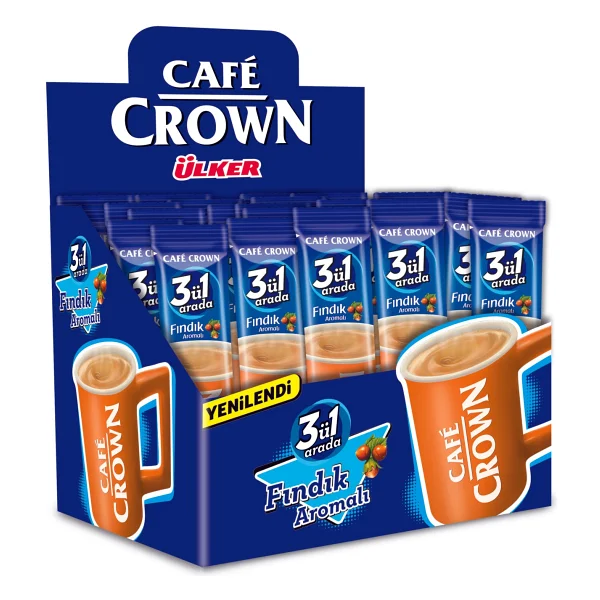 Cafe Crown 3'ü 1 Arada Fındıklı Kahve 40x18 gr - Görsel 3