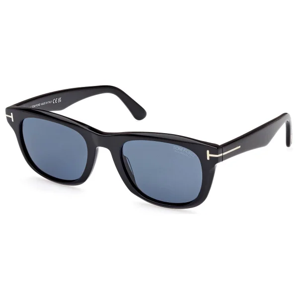Tom Ford Kendel FT1076 01M Shiny Black-Blue Erkek Güneş Gözlüğü - Görsel 2