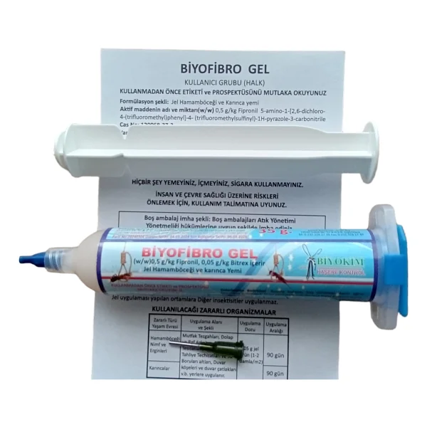 biyokim Biyofibro Hamam Böceği Jeli 35 g - Görsel 2