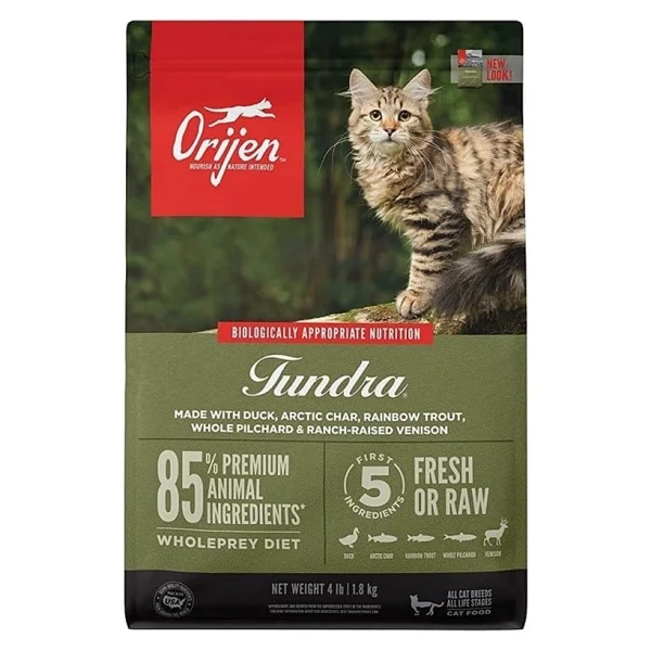 Orijen Tundra Tahılsız 1.8 kg Yetişkin Kedi Maması - Görsel 4