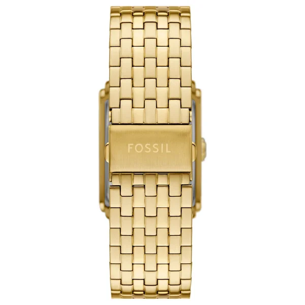 Fossil Carraway FFS6009 Çelik Kordon Altın Erkek Kol Saati - Görsel 3