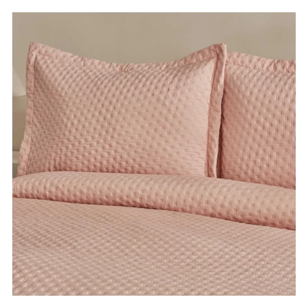 Karaca Home Breeze Soft Somon Çift Kişilik Yatak Örtüsü Takımı - Görsel 3