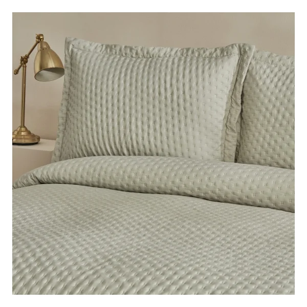 Karaca Home Breeze Soft Adaçayı Çift Kişilik Yatak Örtüsü Takımı - Görsel 2