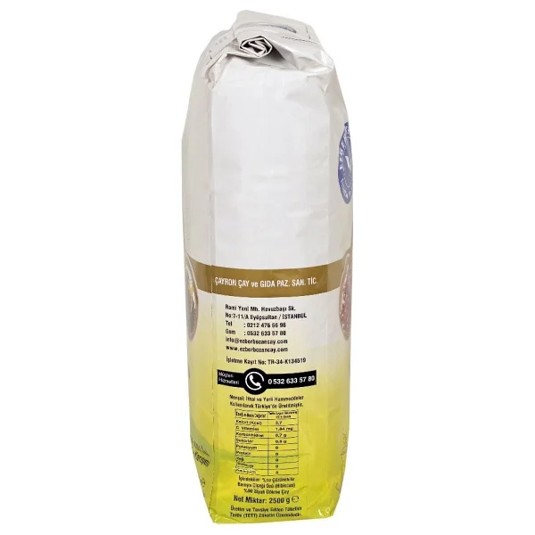 Ezber Bozan Çay Siyah Dökme ( Tomurcuklu) 2,5 kg - Görsel 2