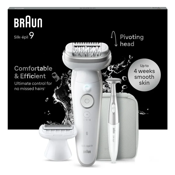 Braun Silk-epil 9 9-241 Bikini Trimmer Islak Kuru Epilasyon Aleti - Görsel 8