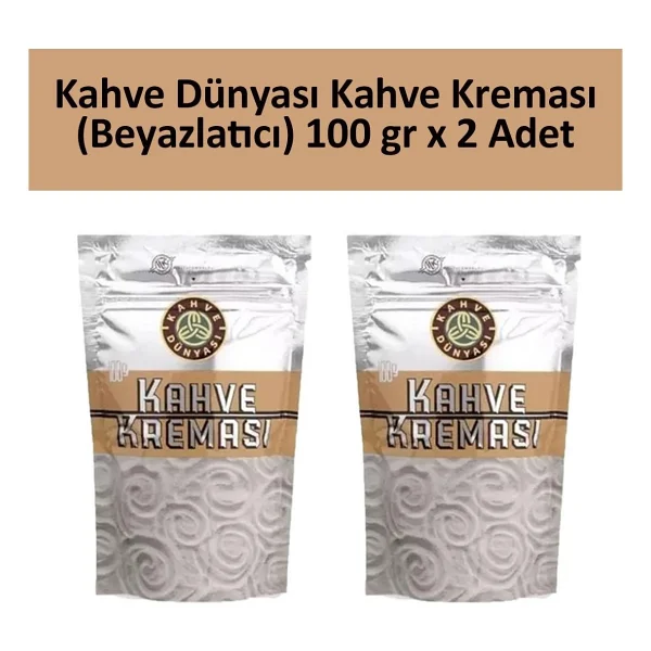 Kahve Dünyası Kahve Kreması 100 gr 2'li - Görsel 3
