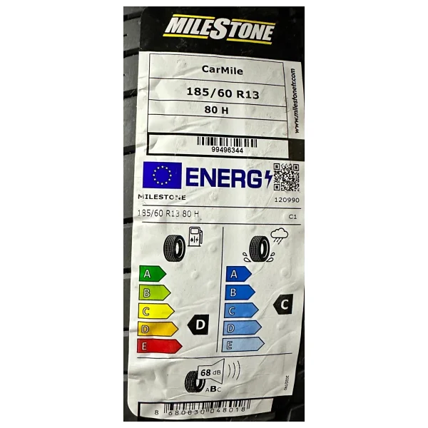 Milestone CarMile 185/60 R13 80H Yaz Lastiği - 2024 - Görsel 2