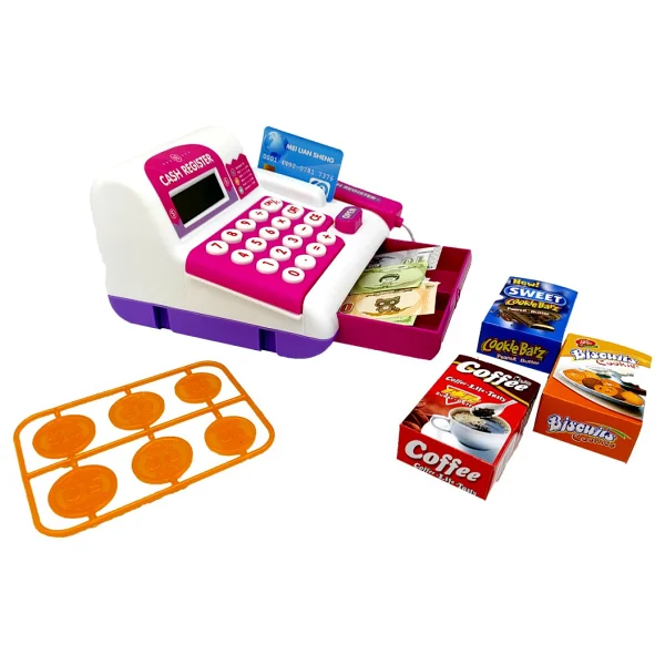 Birlik Oyuncak Buyuk Tuslu Hesapli Yazar Kasa Pembe Ls820a73 - Görsel 6