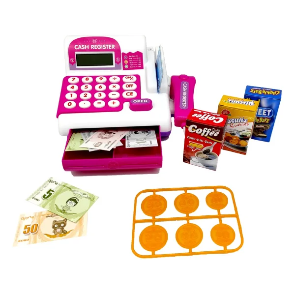 Birlik Oyuncak Buyuk Tuslu Hesapli Yazar Kasa Pembe Ls820a73 - Görsel 7