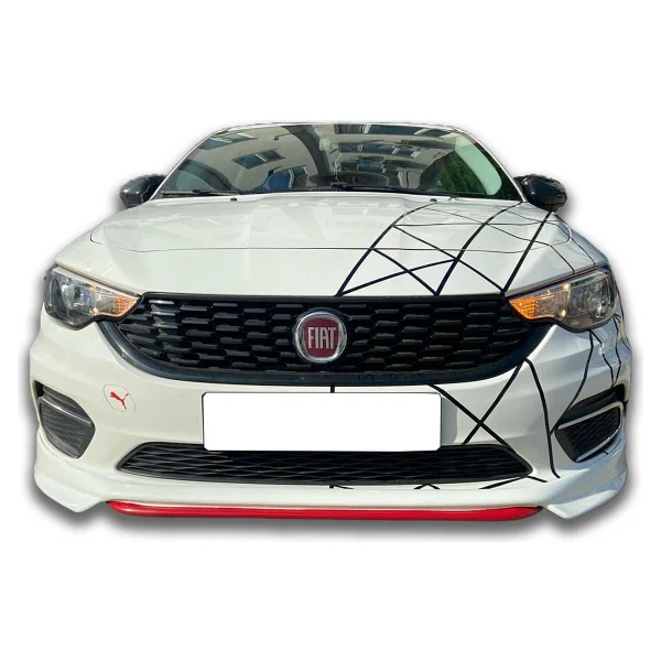 GÜNEŞLİ GARAJ Fiat Egea Makyajsız Body Kit Seti Plastik Uyumlu - Görsel 6