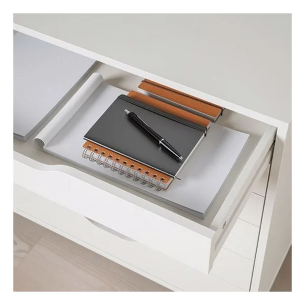 IKEA Alex Keson Beyaz 67X66 cm Tekerlekli Ünite -Keson - Yok - Görsel 2