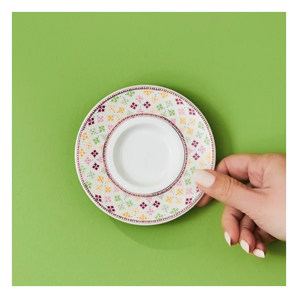 Karaca Block Kırmızı 11 cm Çay Tabağı - Görsel 2