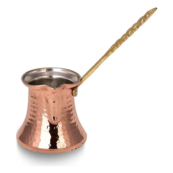 Turna Bakır Turna1259-1 Kervan İnce Cezve - Görsel 6