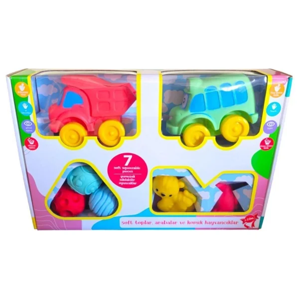 ERPA Erpa Oyuncak Yumuşak Vinil Seti 7'li 661624 - Görsel 2