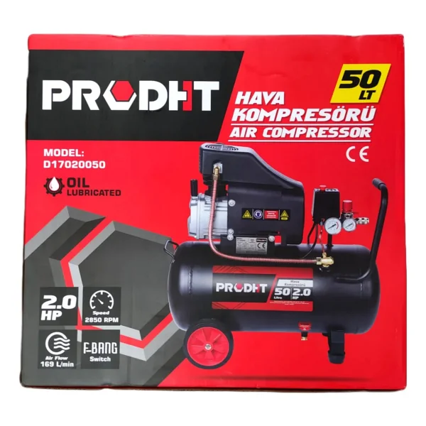 DHT 50 Lt 2 Hp Hava Kompresörü - Görsel 4