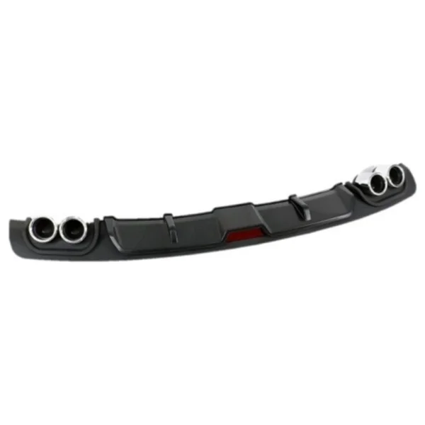 Oto H.i.t. Ford Focus 4 Hatchback Uyumlu Body Kit Difüzör 4 Çıkış Siyah Yuvarlak - Görsel 4