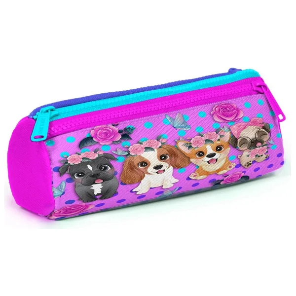 Coral High 22050 Köpek Desenli 3 Bölmeli Kalemlik - Görsel 9