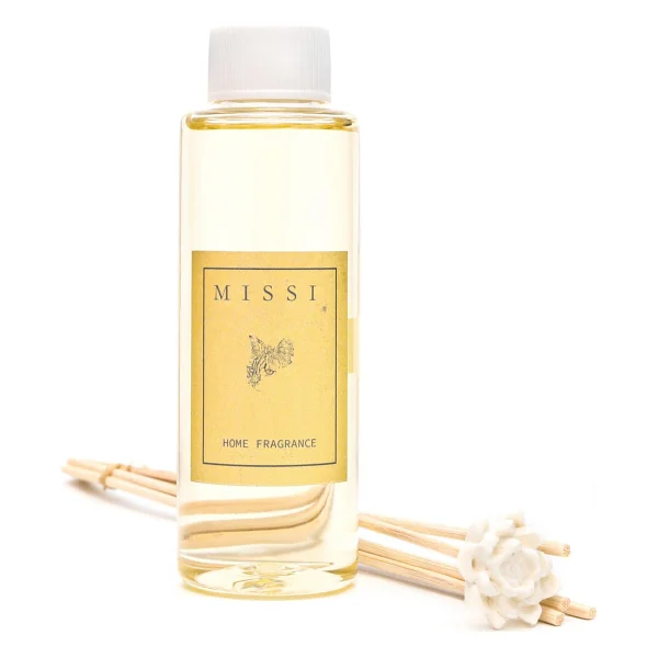 Missi 110 ml Garden Rose-Pudra Yedek Esans ve Bambu Çubuk Seti - Görsel 3