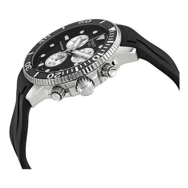 Tissot Seastar 1000 Chronograph T120.417 Kauçuk Kordon Erkek Kol Saati - Görsel 4