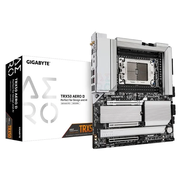 Gigabyte TRX50 AERO D Wi-Fi AMD sTR5 DDR5 E-ATX Anakart - Görsel 6