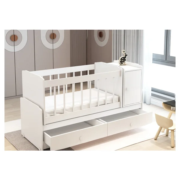 Patiko Swing SW-261 MDF Çıtalı Beşik - Görsel 6