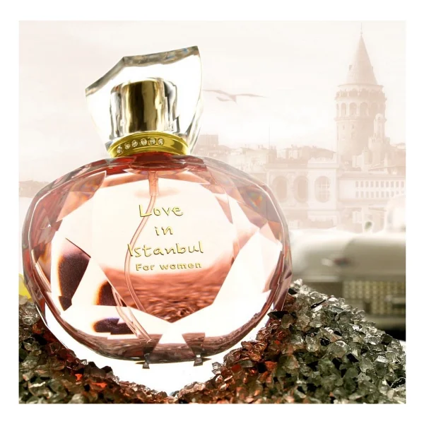 Paris Flowers Love In İstanbul EDP 100 ml Kadın Parfüm - Görsel 4