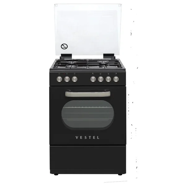 Vestel SF 8400 DG Retro Siyah Ocaklı Solo Fırın - Görsel 6