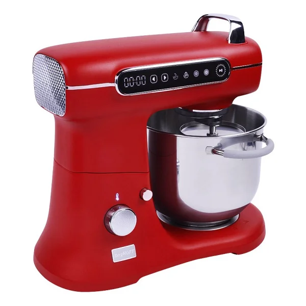 Berghoff Gem Retro 1500 W 7 lt Kırmızı Hamur Yoğurma Makinesi - Görsel 2
