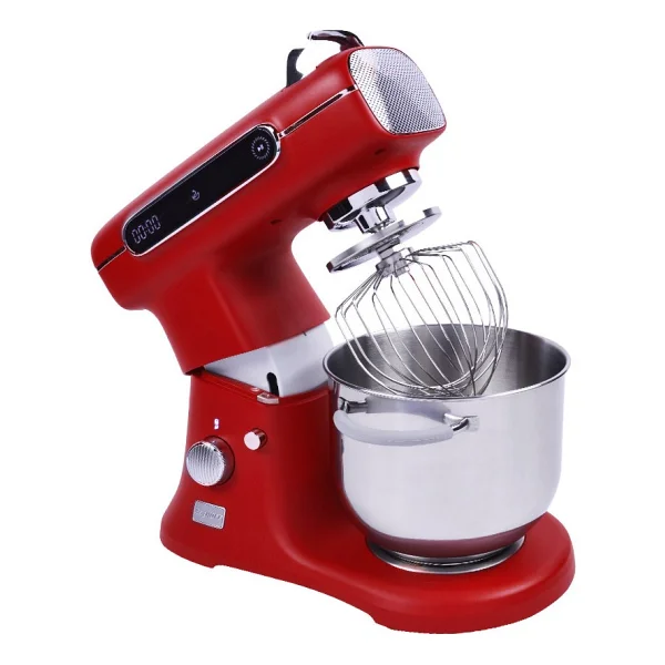 Berghoff Gem Retro 1500 W 7 lt Kırmızı Hamur Yoğurma Makinesi - Görsel 3