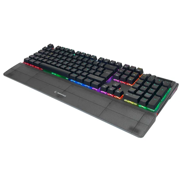 Rampage Carbon Siyah RGB Red Switch Kablolu Mekanik Oyuncu Klavyesi - Görsel 4
