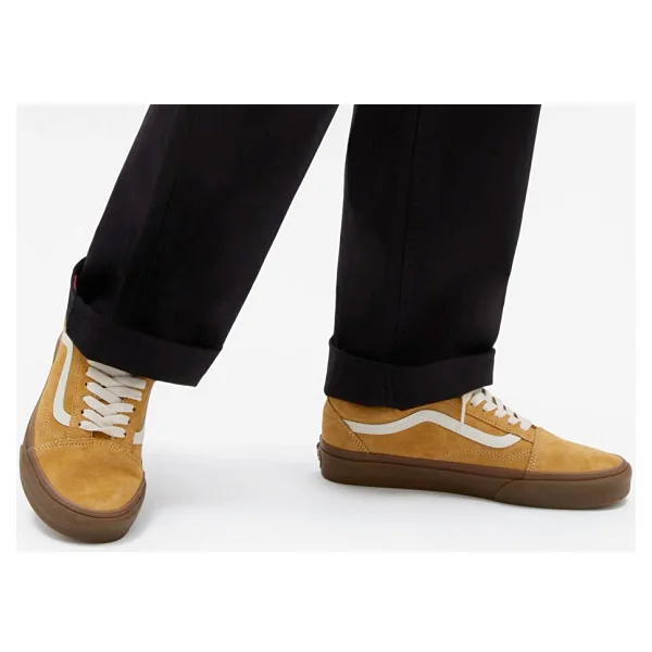 Vans SK8-Low VN0007NT5QJ1 Sarı Spor Ayakkabı - Görsel 2