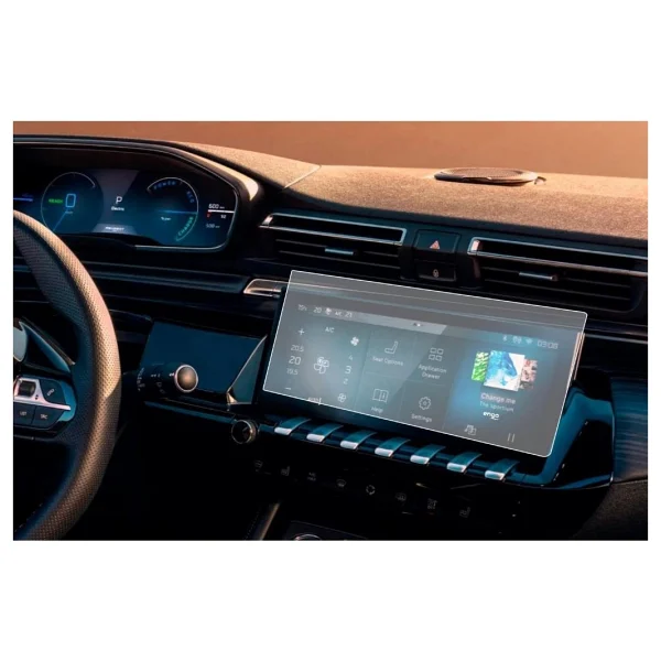 Engo Peugeot 508 10 Inç Mat Ekran Koruyucu Multimedya Şeffaf - Görsel 2