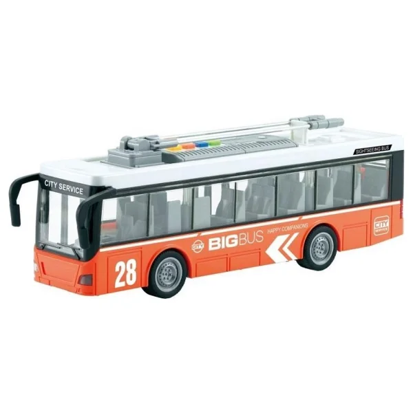 Vardem WY911A-B 1:16 Sürtmeli Sesli Işıklı Elektrikli Otobüs - Görsel 2